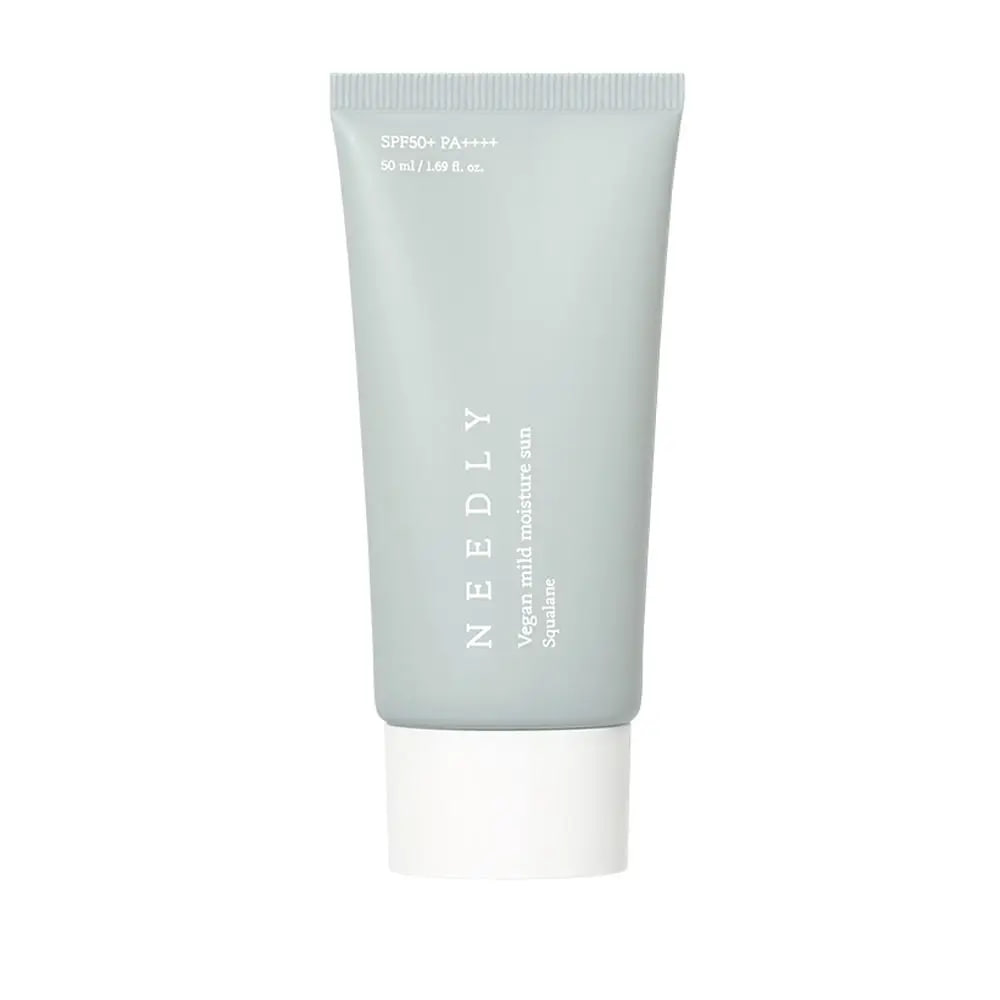 Needly Vegan Mild Moisture Sun SPF 50+ PA++++ 10ml - Зволожуючий сонцезахисний крем з рослинним скваланом